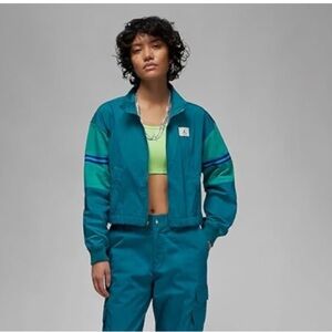 Jordan Flight Woven Jacket bright spruce/new emerald